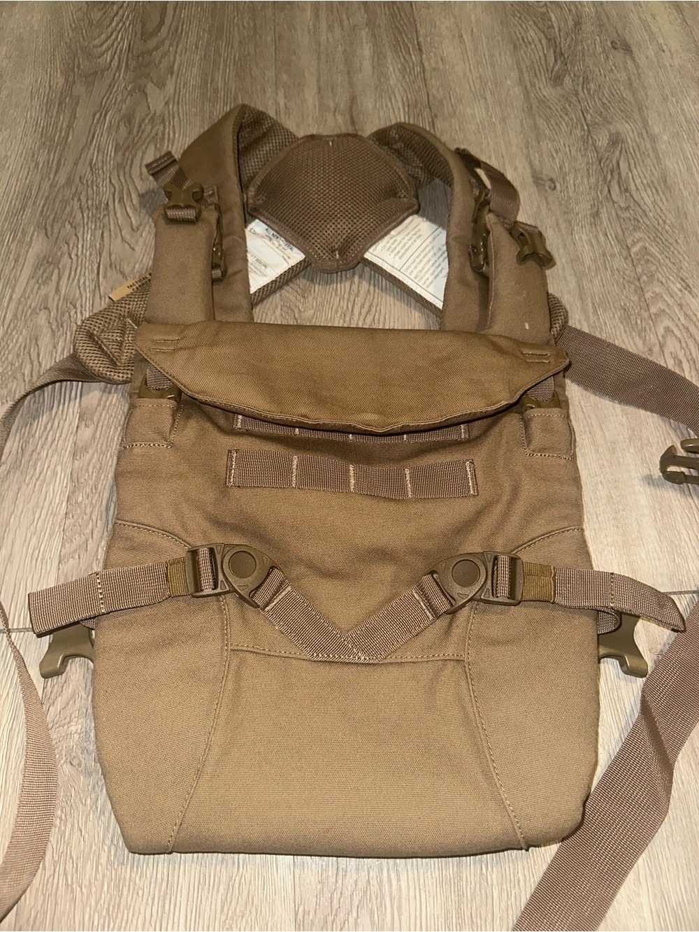 Tactical Baby Gear Carrier Coyote Brown